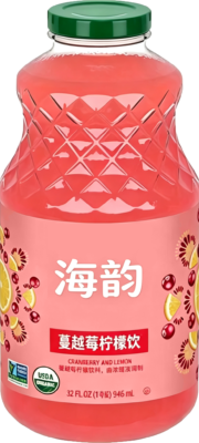 蔓越莓柠檬饮